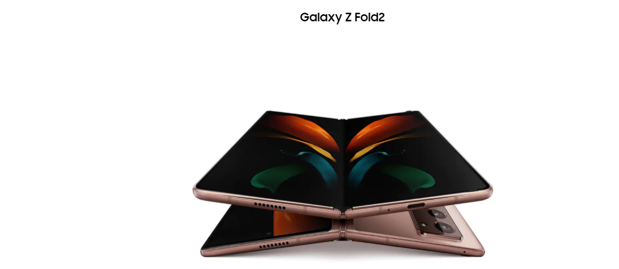 Features of the Samsung Galaxy Z Fold2